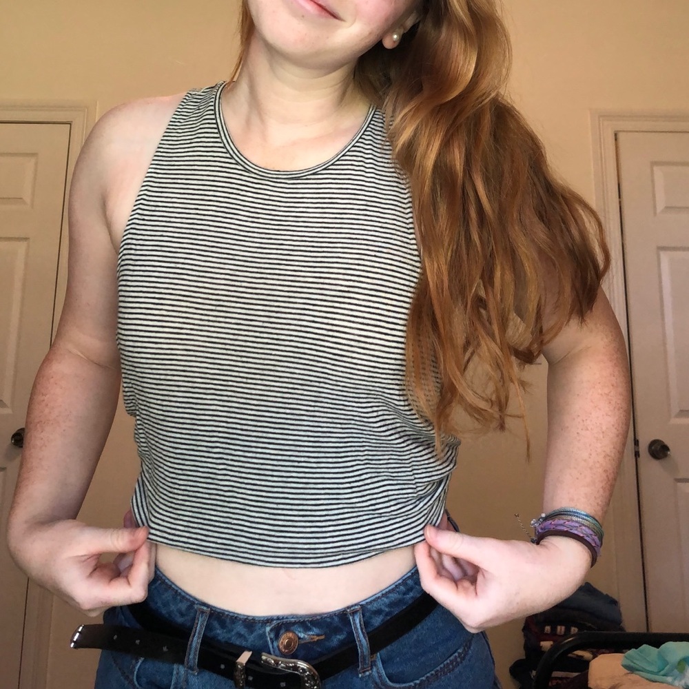 SOLD!American Eagle soft and sexy striped tank top